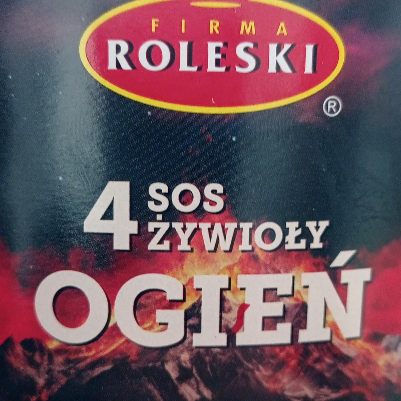 Zdjęcia - Sos 4 żywioły ogień Firma Roleski