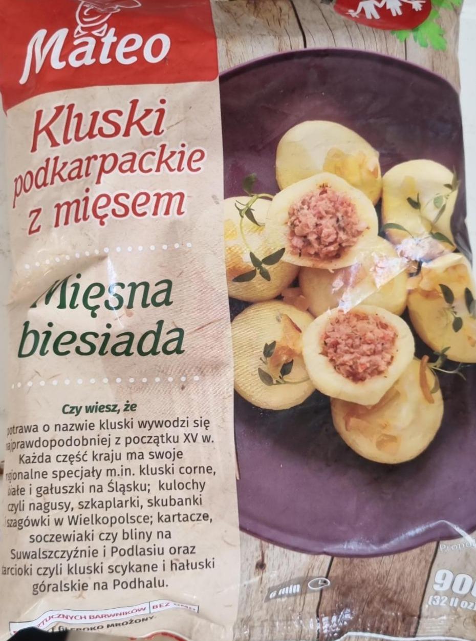 Zdjęcia - Kluski podkarpackie z mięsem Mateo