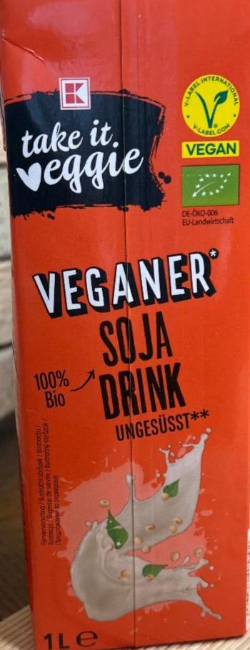 Zdjęcia - Veganer soja drink ungesüsst K-take it veggie