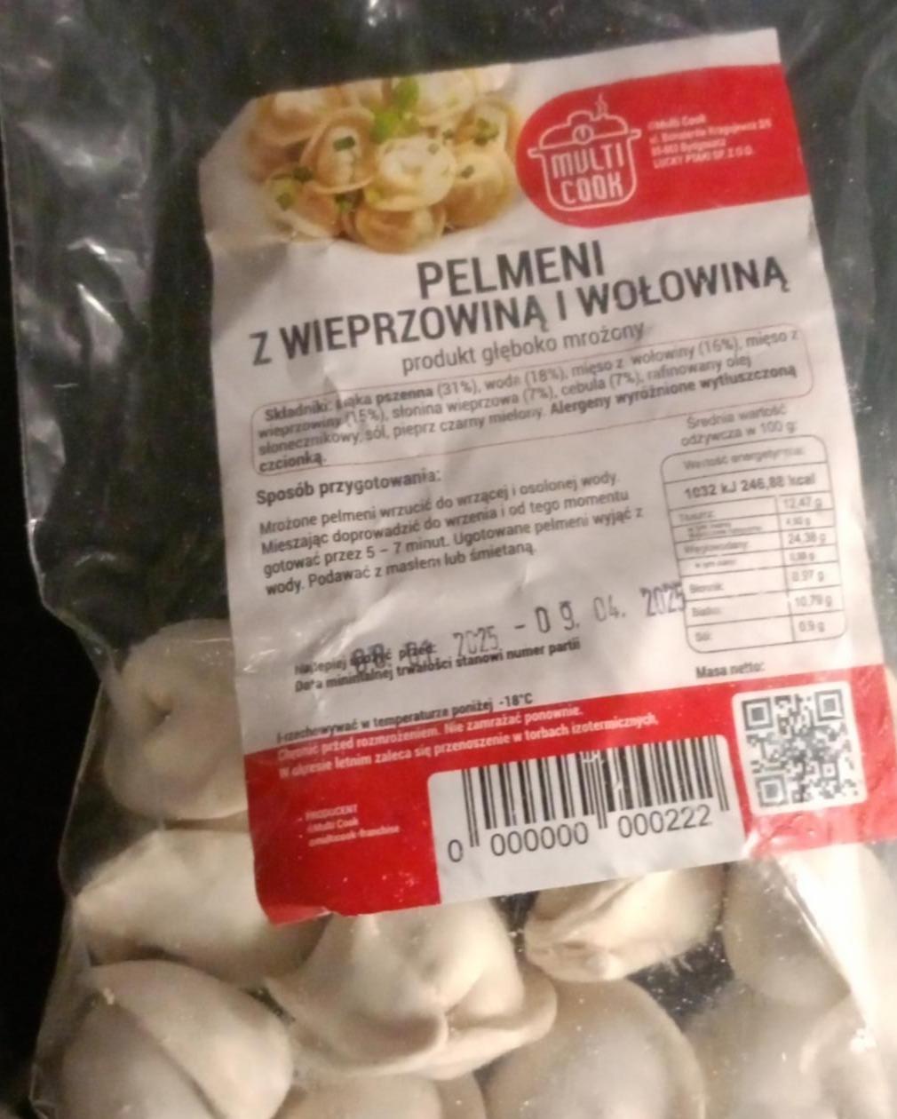 Zdjęcia - Pelmeni z wieprzowiną i wołowiną Multi cook