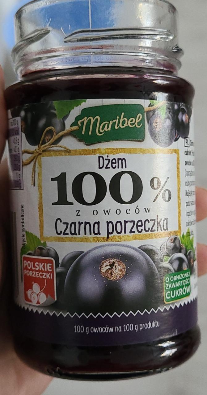 Zdjęcia - Dżem 100% z owoców Czarna porzeczka Maribel