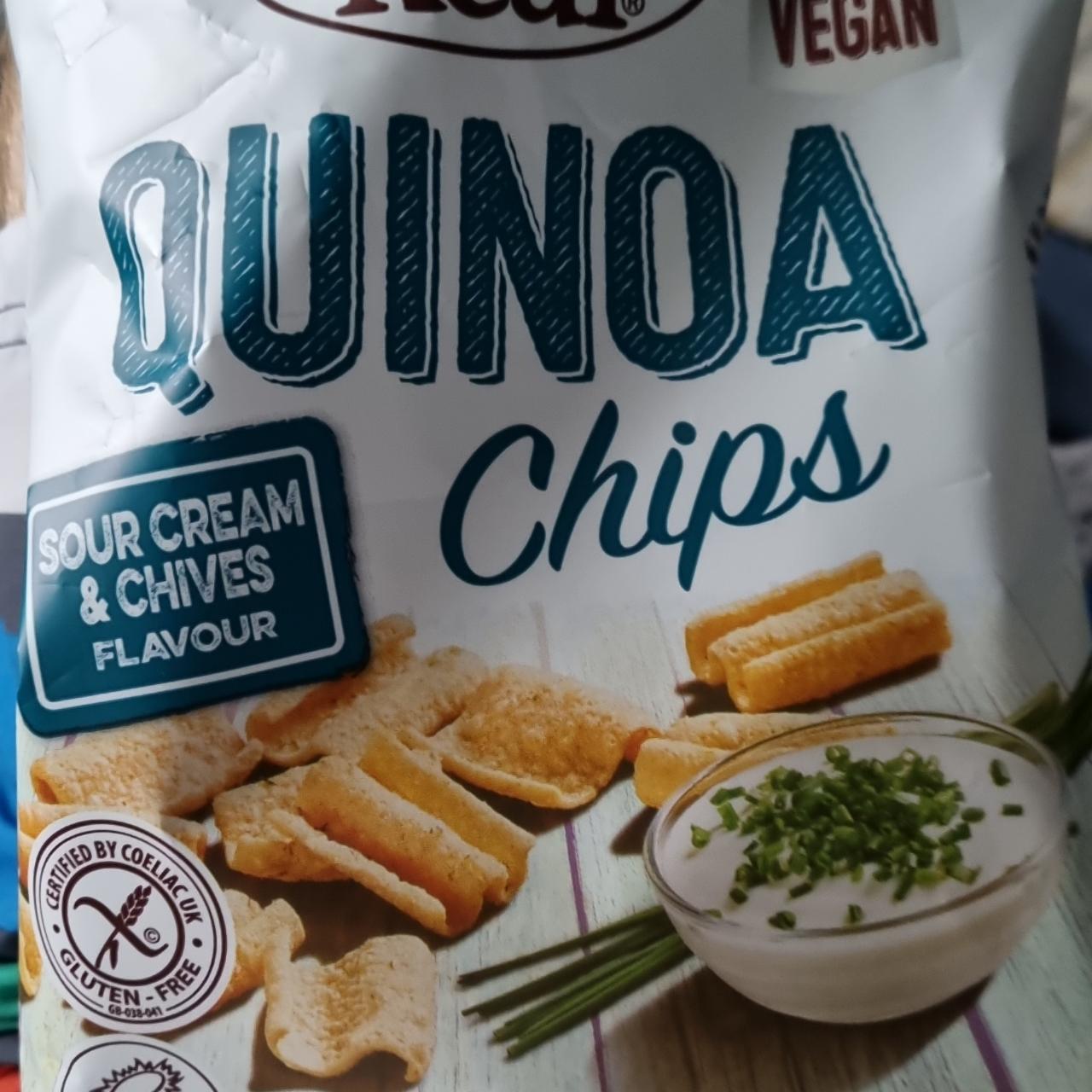 Zdjęcia - Eat Real Chrupki z komosy ryżowej o smaku kwaśnej śmietanki i szczypiorku 40 g