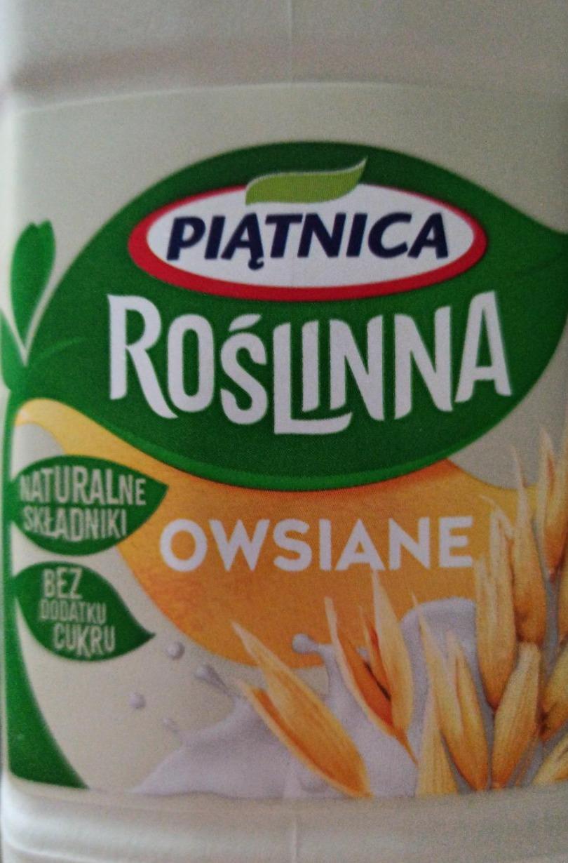 Zdjęcia - Piątnica Roślinna Napój owsiany 1 l