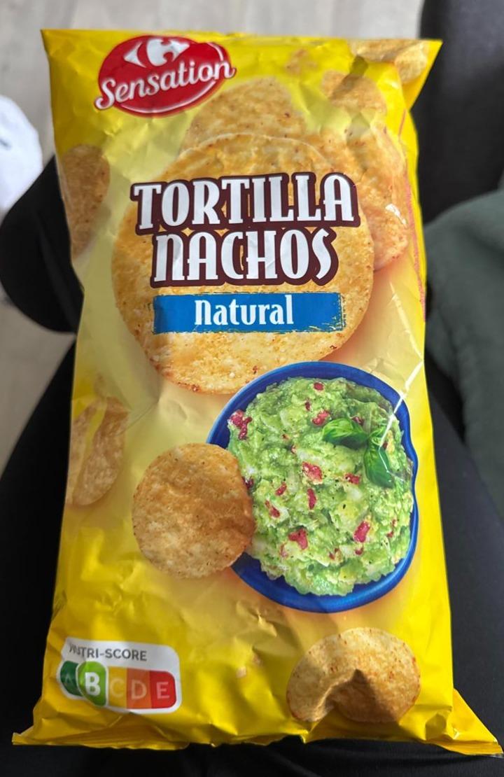 Zdjęcia - Tortilla nachos natural Carrefour Sensation
