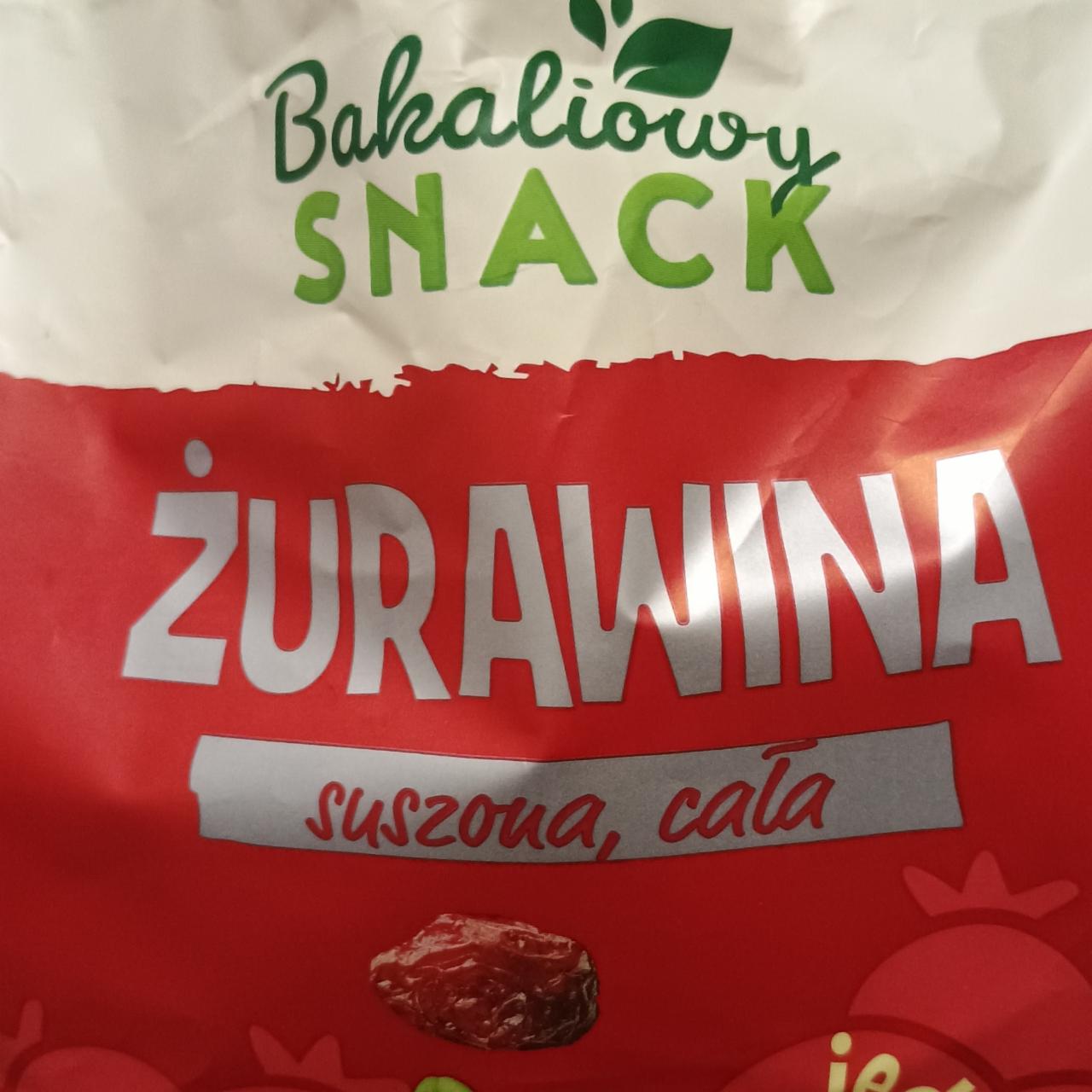 Zdjęcia - Żurawina suszona cała Bakaliowy snack