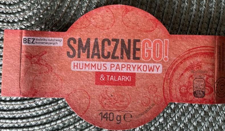 Zdjęcia - Hummus paprykowy & talarki SmaczneGo!