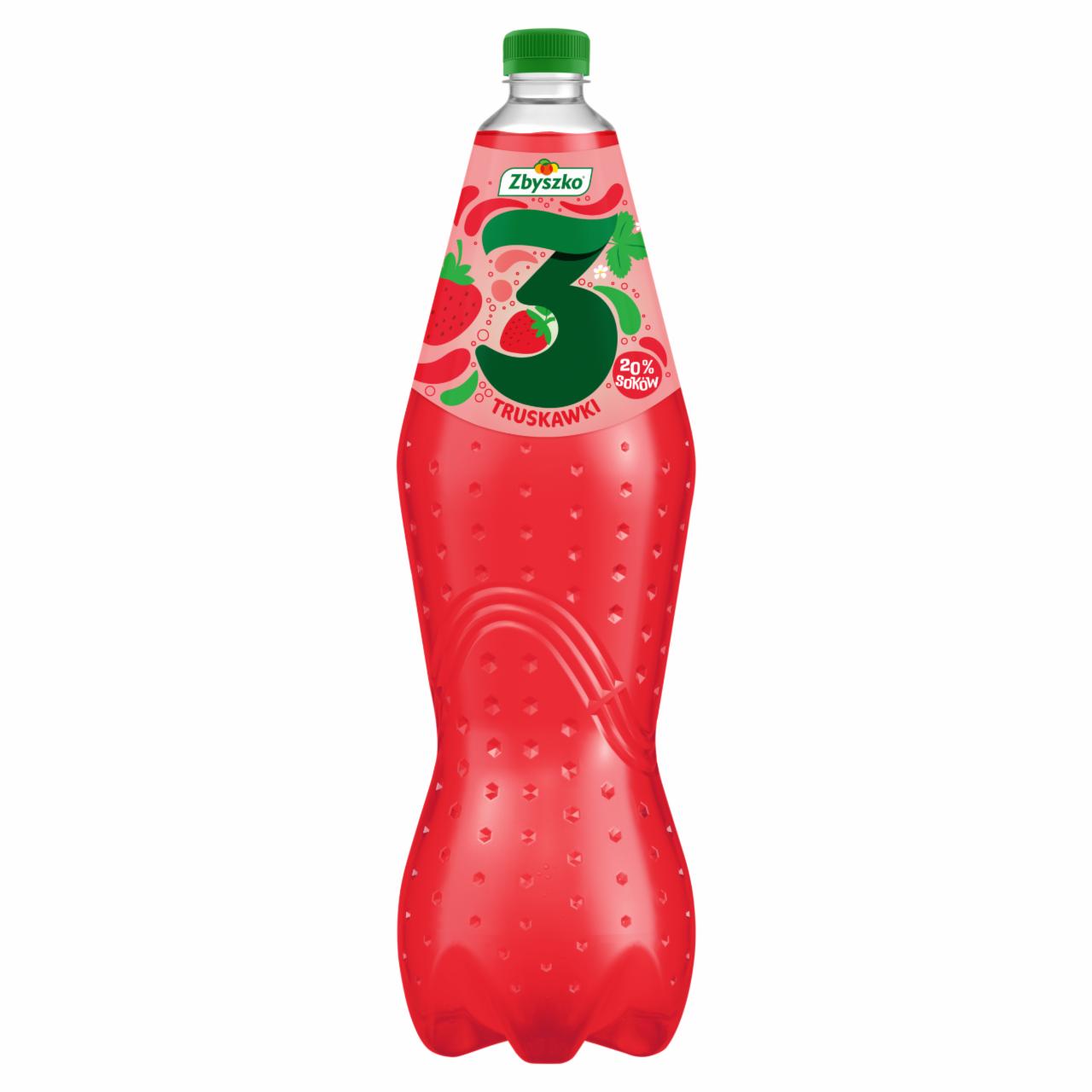 Zdjęcia - Zbyszko 3 Napój gazowany truskawki 1,75 l