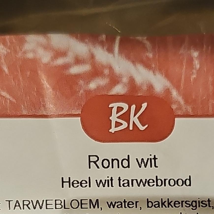 Zdjęcia - Rond wit heel wit tarwebrood BK