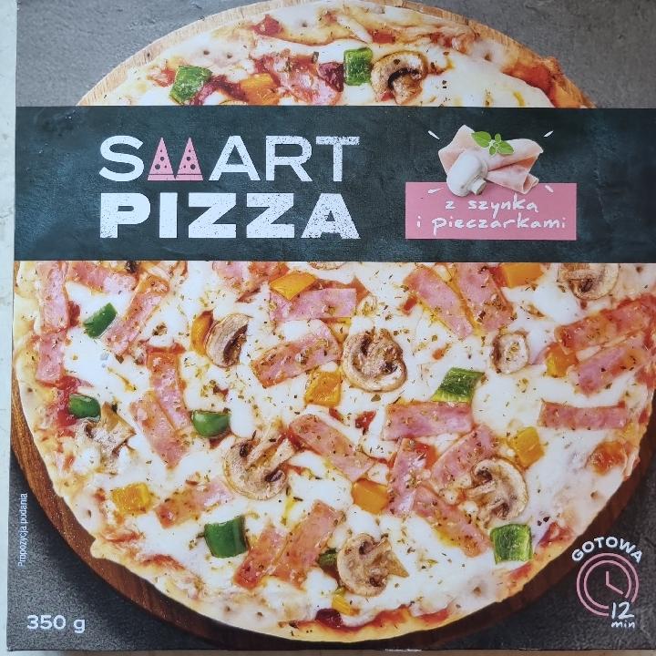 Zdjęcia - Pizza z szynką i pieczarkami Smart pizza