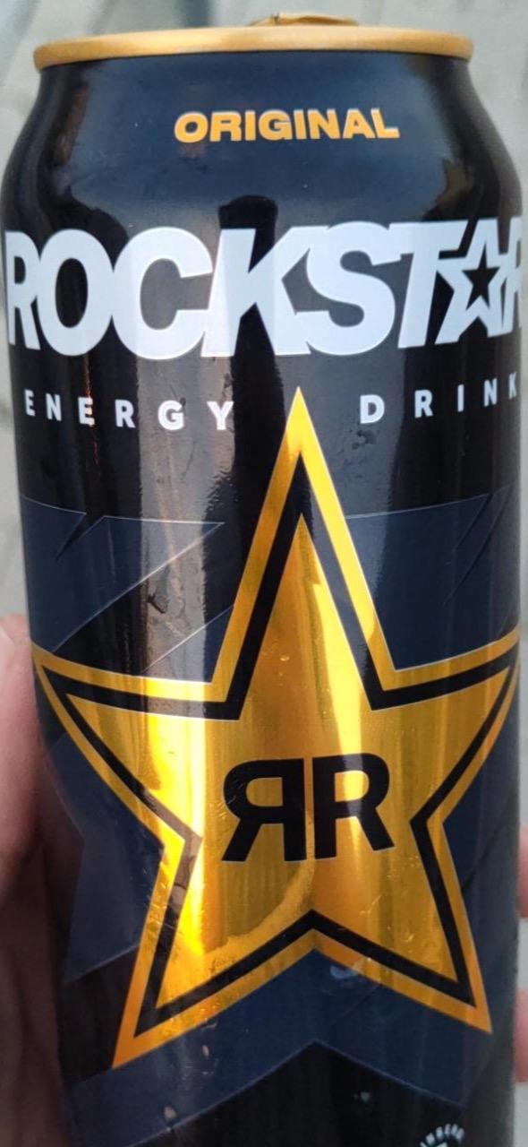 Zdjęcia - Rockstar Original Gazowany napój energetyzujący 500 ml