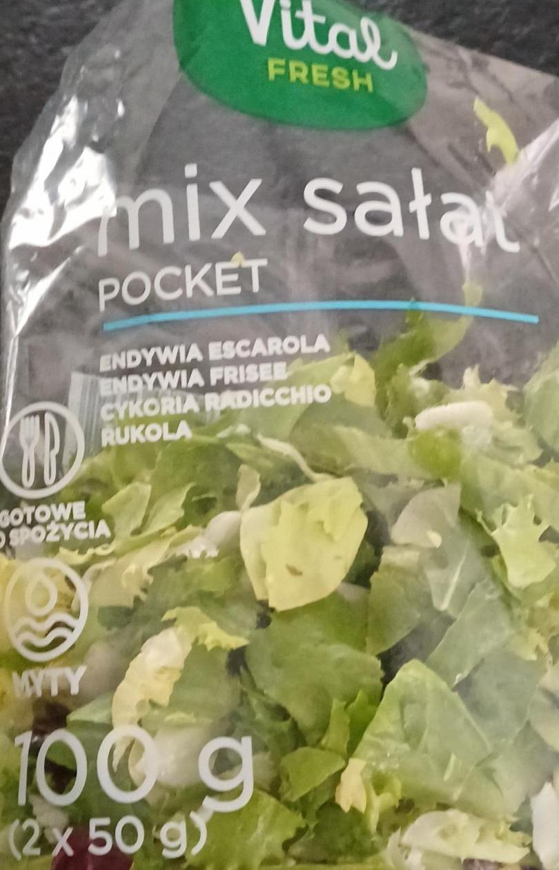 Zdjęcia - Mix sałat pocket Vital Fresh