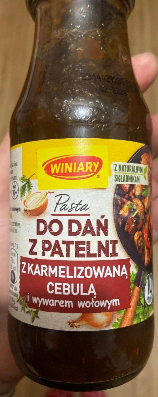 Zdjęcia - Pasta do dań z patelni z karmelizowaną cebulą i wywarem wołowym Winiary