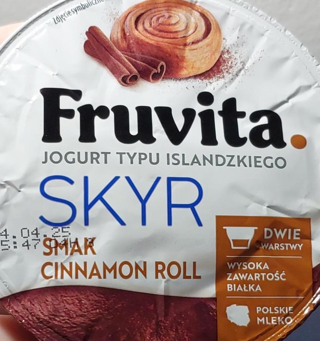 Zdjęcia - Skyr cinnamon roll FruVita