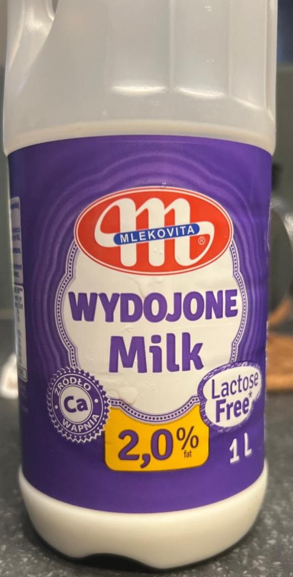 Zdjęcia - Wydojone Mleko bez laktozy 2,0% 1 l Mlekovita