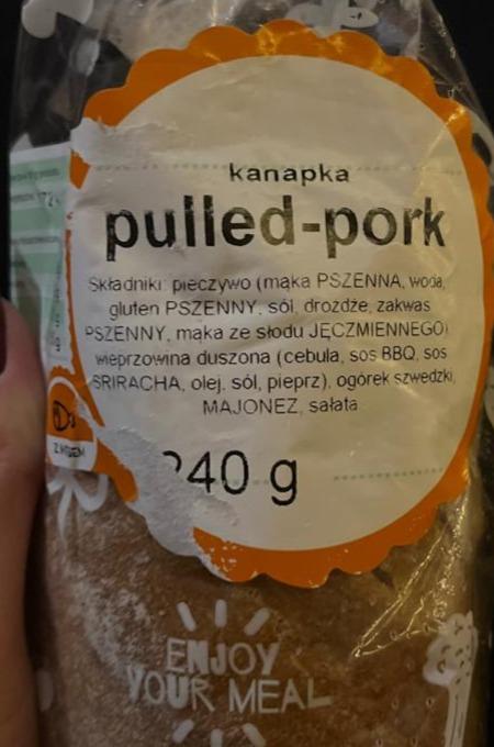 Zdjęcia - Kanapka pulled-pork Ślimak