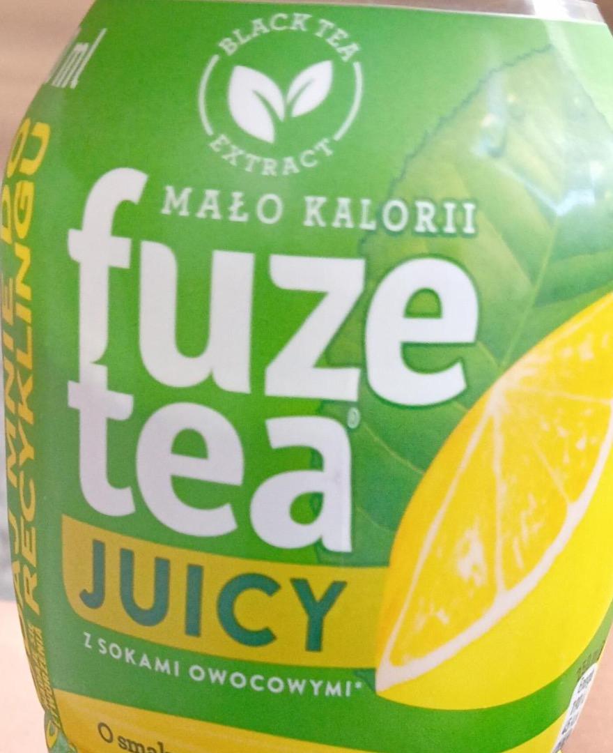 Zdjęcia - Fuze Tea Juicy Napój niegazowany o smaku cytryny 500 ml