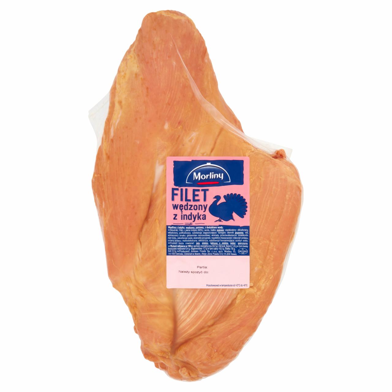 Zdjęcia - Morliny Filet wędzony z indyka