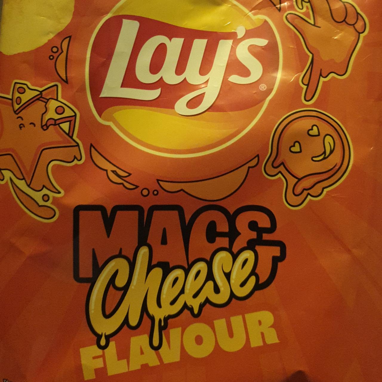 Zdjęcia - Mac & Cheese Flavour Potato Chips 130 g Lay's