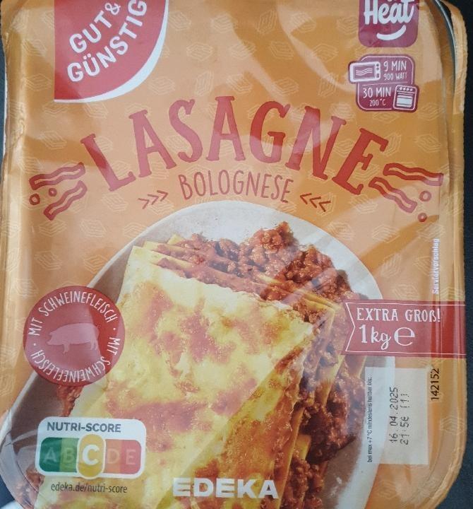 Zdjęcia - Lasagne bolognese Gut&Günstig