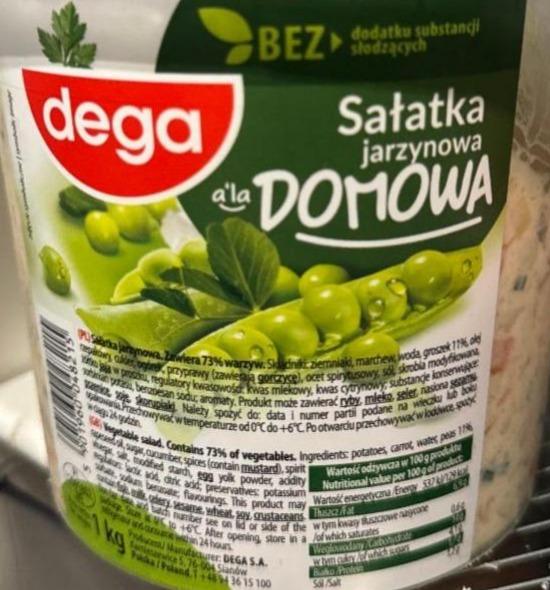 Zdjęcia - Sałatka jarzynowa a'la domowa Dega
