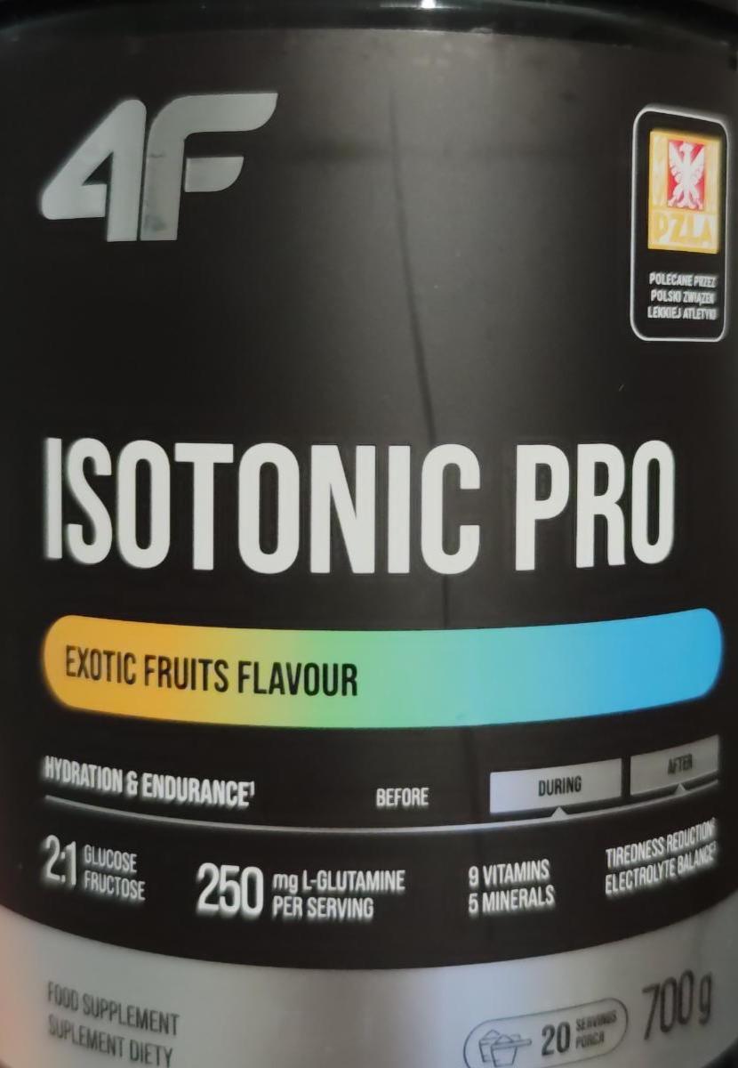 Zdjęcia - Isotonic pro exotic fruits flavour 4F