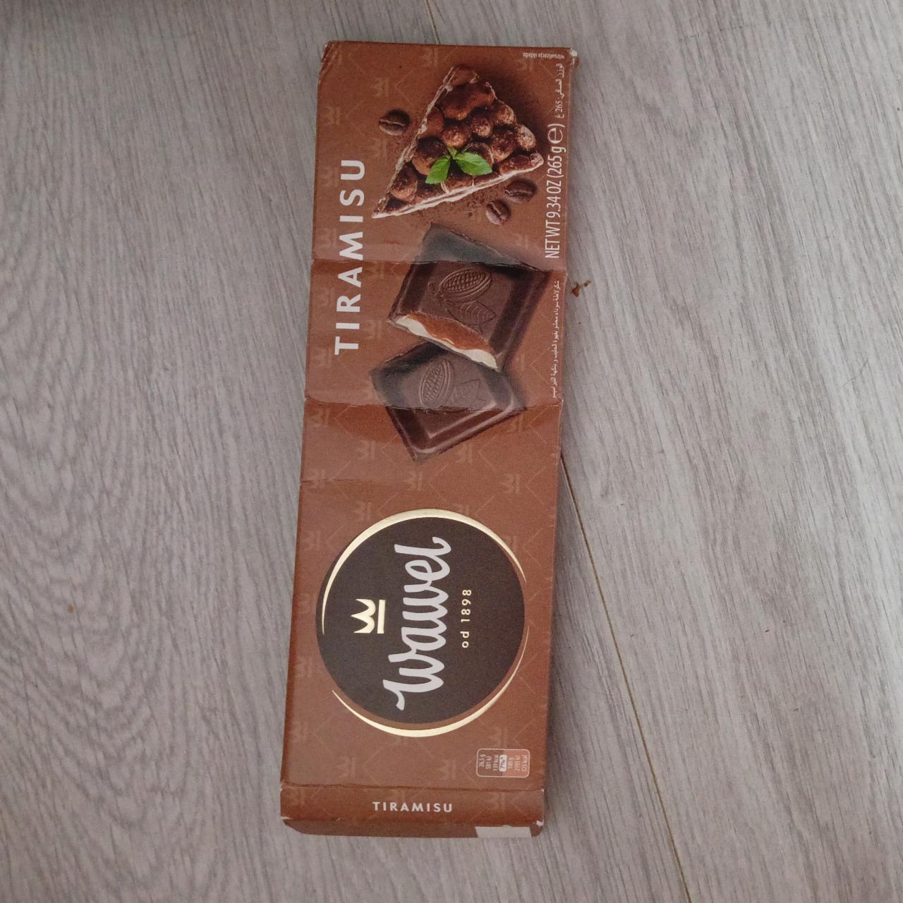 Zdjęcia - Wawel Czekolada nadziewana tiramisu 265 g