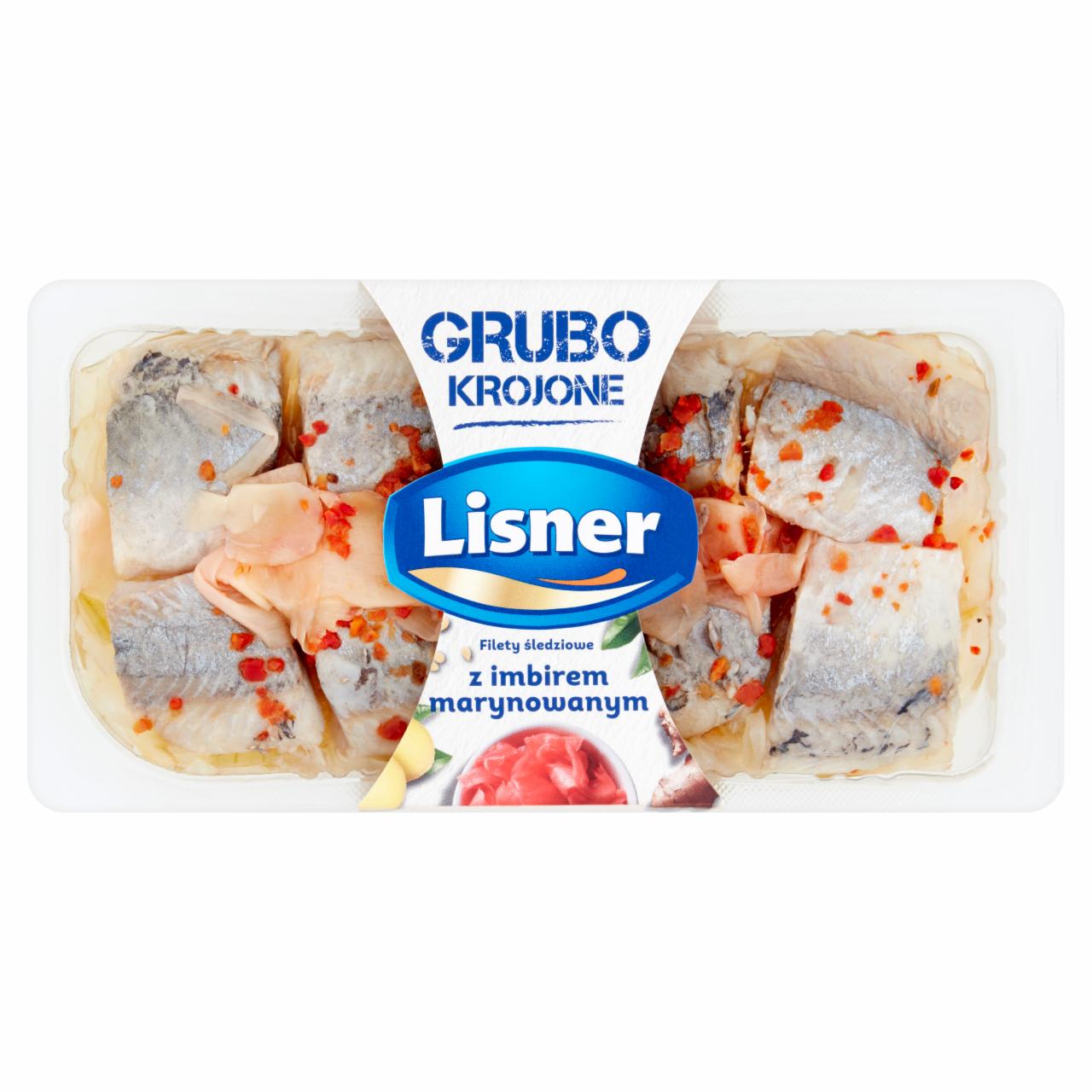 Zdjęcia - Lisner Filety śledziowe z imbirem marynowanym 200 g