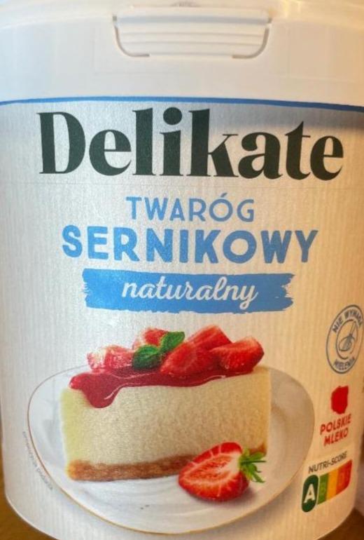 Zdjęcia - Twaróg sernikowy naturalny Delikate