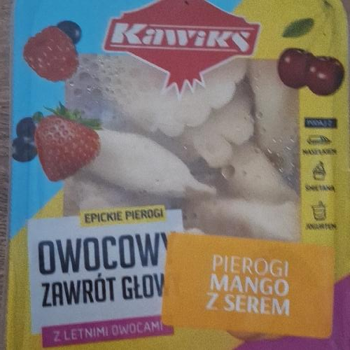 Zdjęcia - Pierogi mango z serem Kawiks