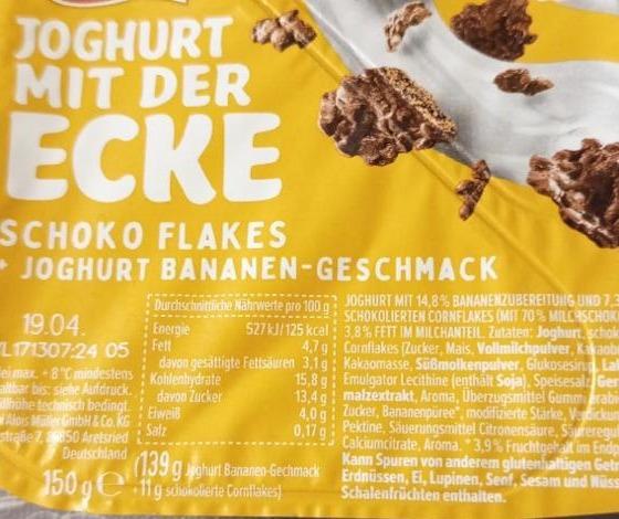 Zdjęcia - Joghurt mit der ecke Müller