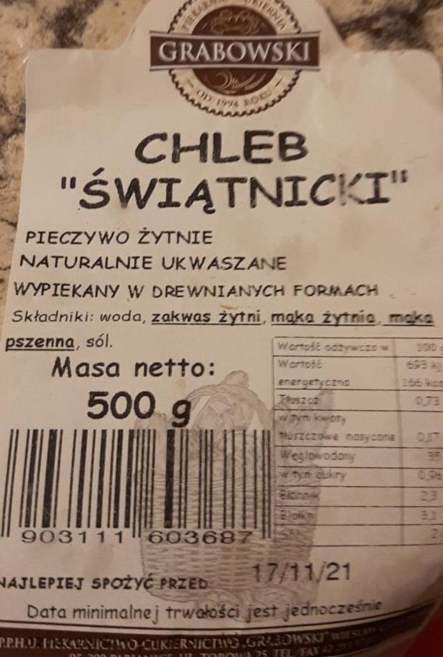 Zdjęcia - Grabowski Chleb Świątnicki