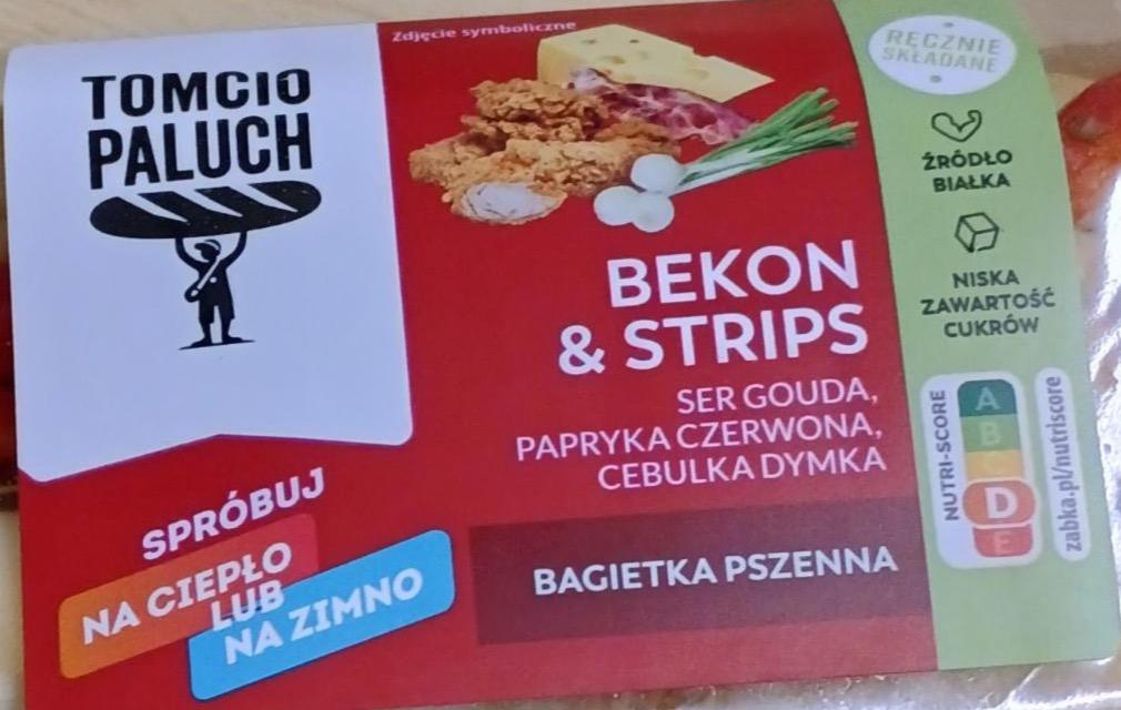 Zdjęcia - Bekon strips bagietka pszenna Tomcio Paluch