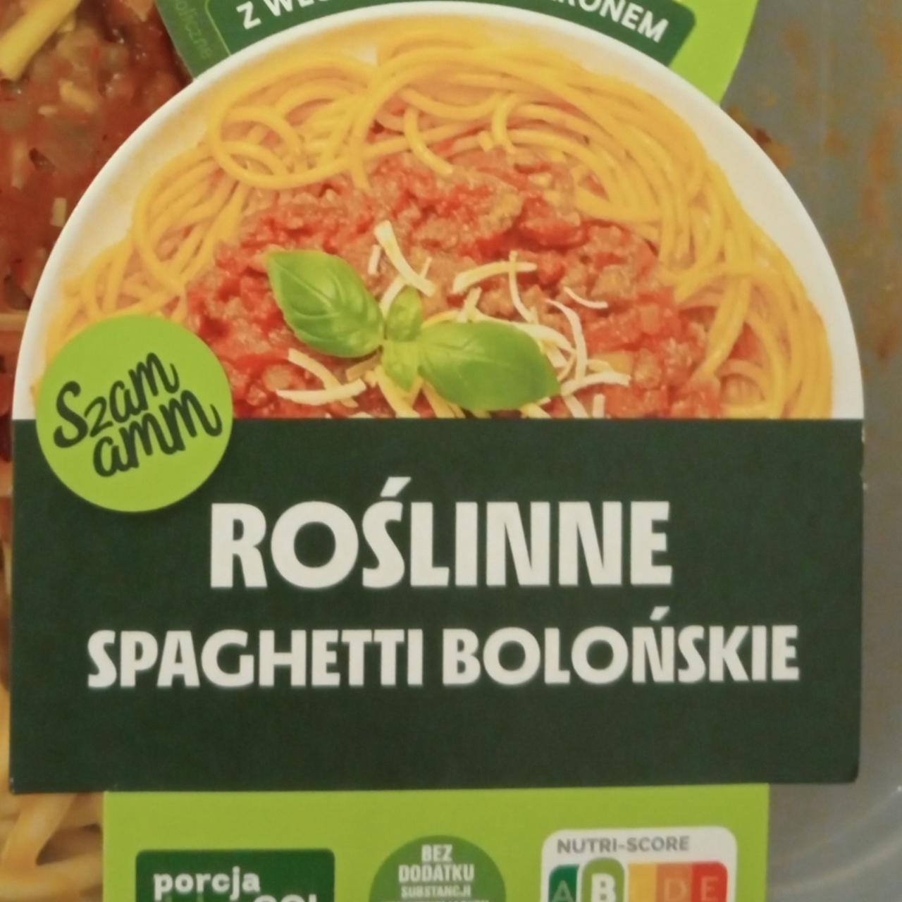 Zdjęcia - Roślinne spaghetti bolońskie Szam amm