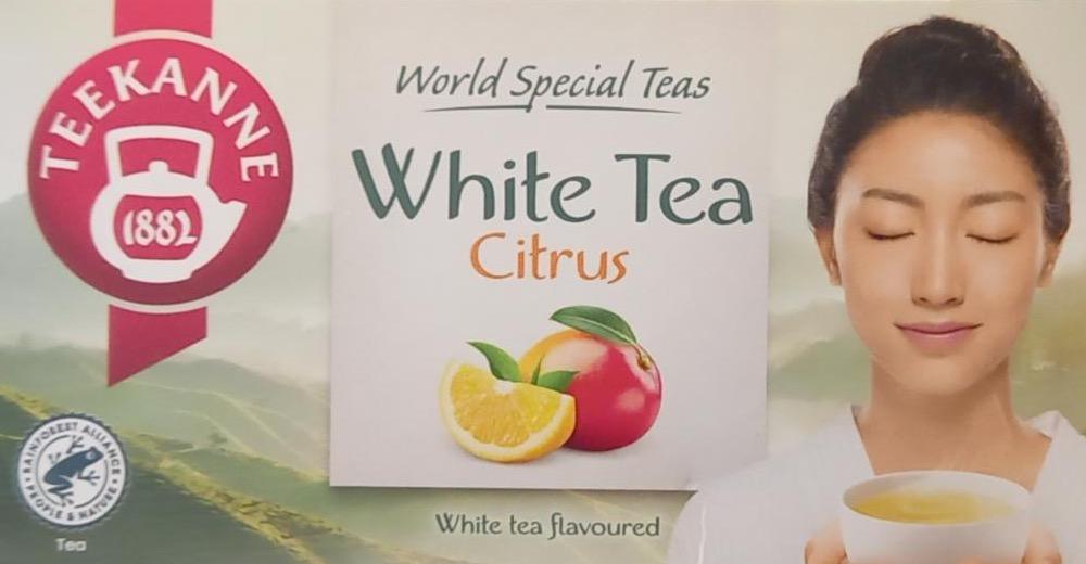 Zdjęcia - White tea citrus Teekanne