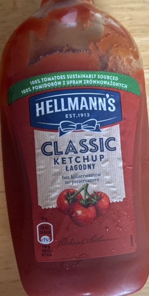 Zdjęcia - Hellmann's Classic Ketchup łagodny 840 g