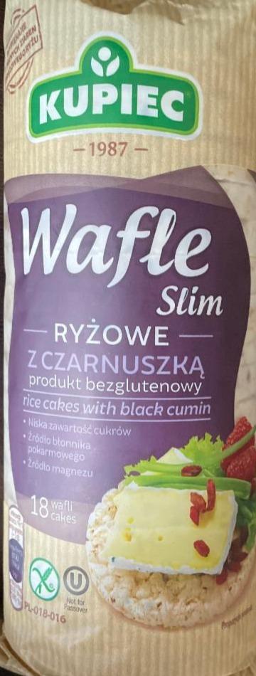 Zdjęcia - Wafle Slim ryżowe z czarnuszka Kupiec