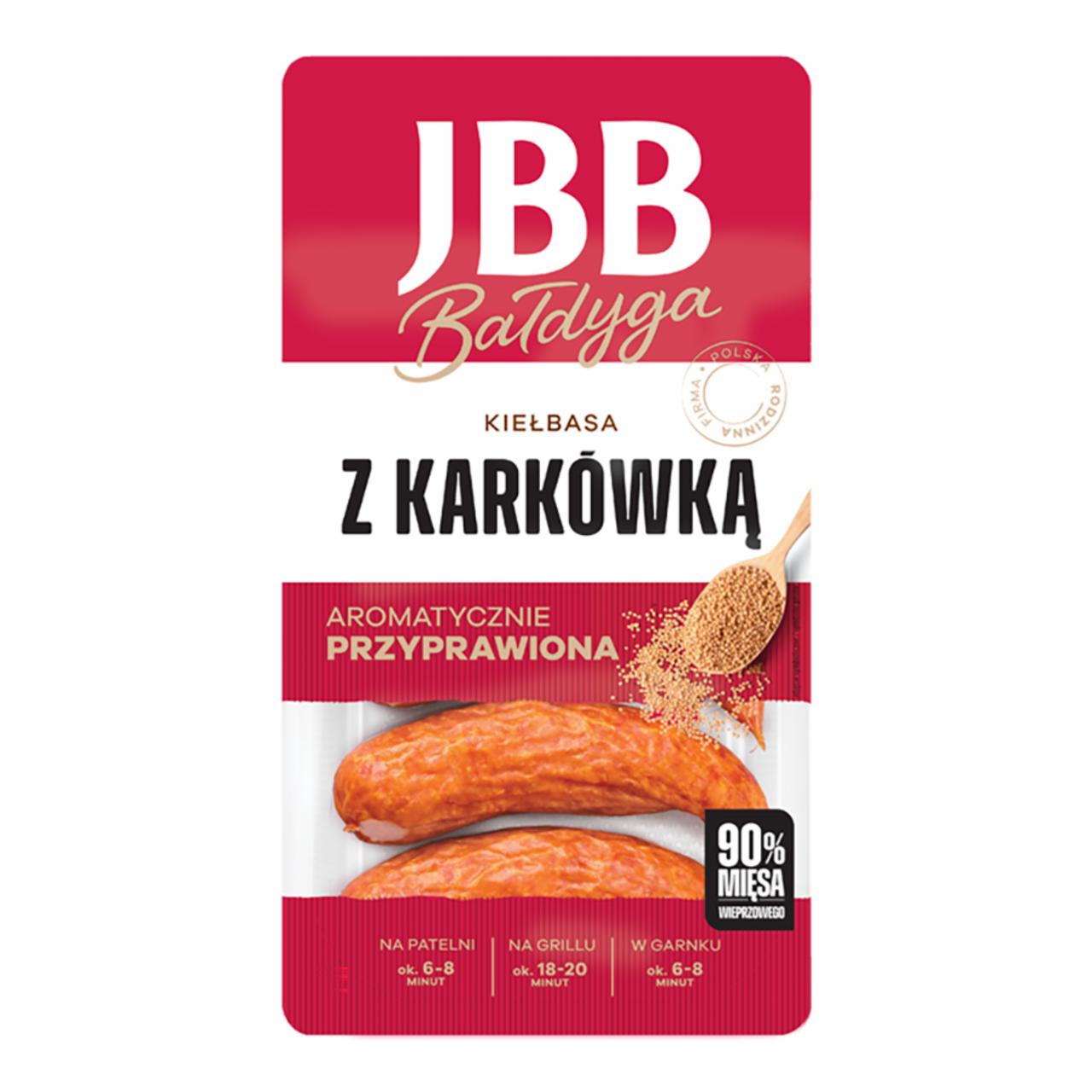 Zdjęcia - JBB Bałdyga Kiełbasa z karkówką 470 g