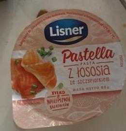 Zdjęcia - Pastella z łososia ze szczypiorkiem Lisner