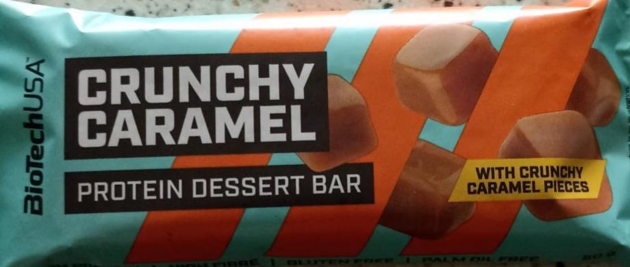 Zdjęcia - Crunchy Carmel baton proteinowy