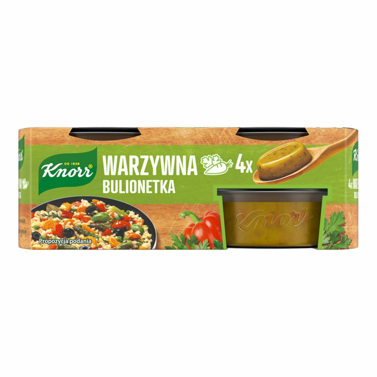 Zdjęcia - Knorr Warzywna bulionetka 112 g (4 x 28 g)