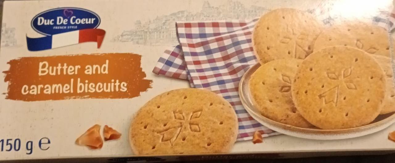 Zdjęcia - Butter and caramel biscuits Duc De Coeur
