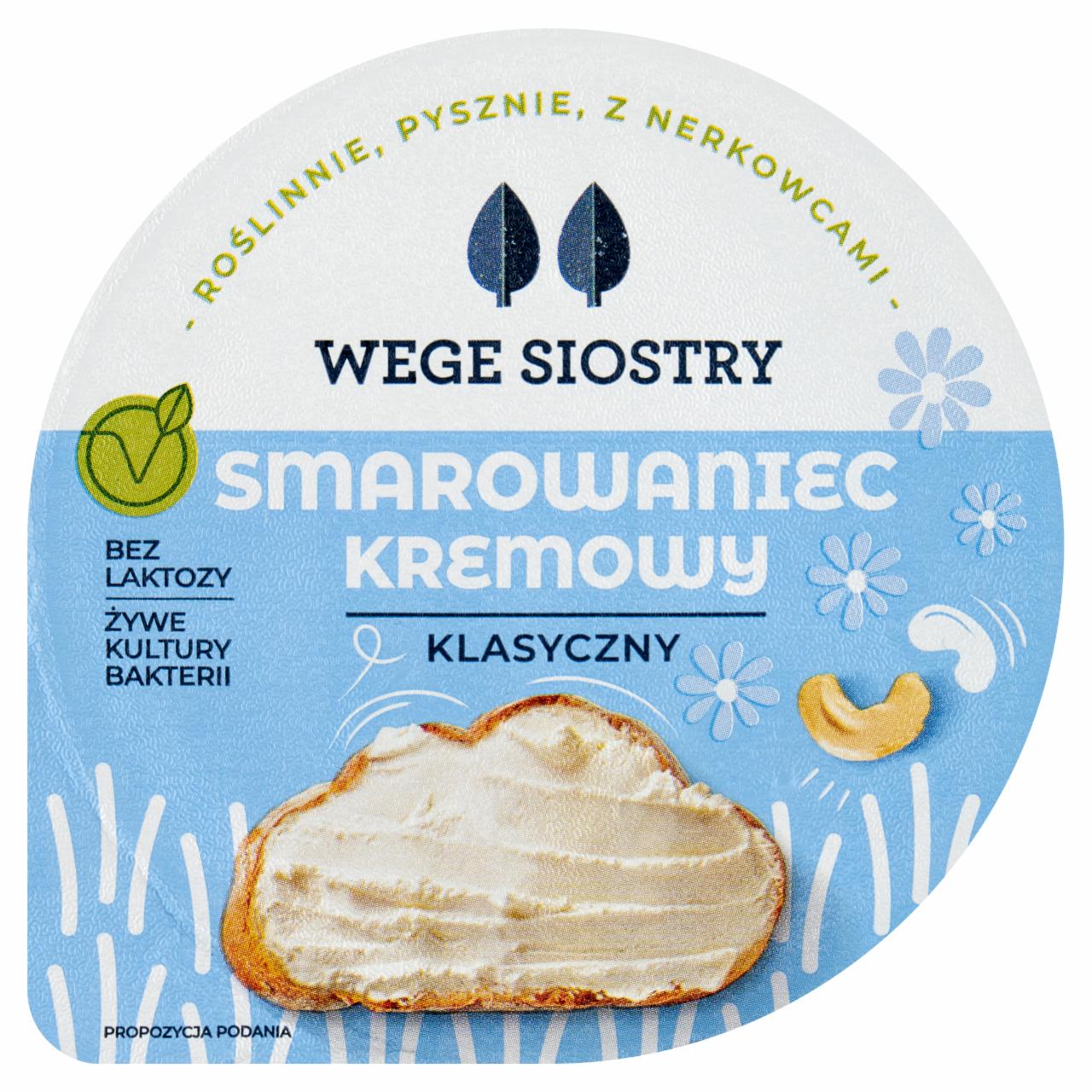 Zdjęcia - Wege Siostry Smarowaniec kremowy klasyczny 130 g