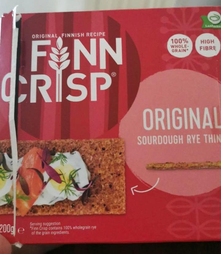 Zdjęcia - Original thins rye crispbread Finn Crisp