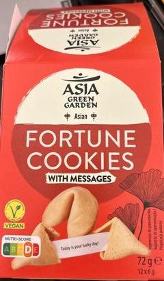 Zdjęcia - Fortune cookies with messages Asia green garden
