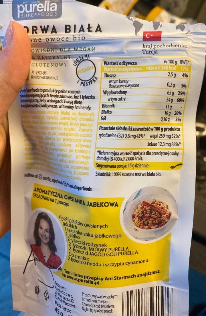 Zdjęcia - Morwa biała Bio Purella Superfoods
