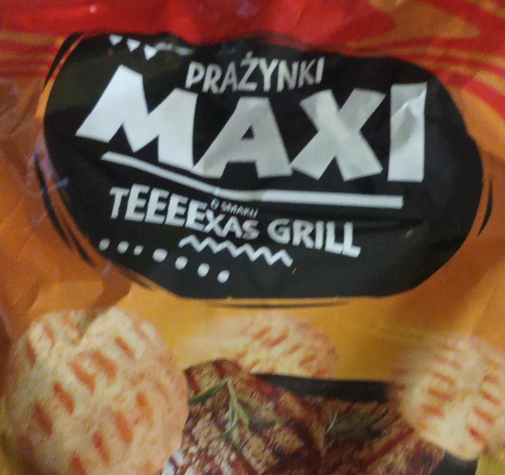 Zdjęcia - Prażynki o smaku teeeexas grill Maxi