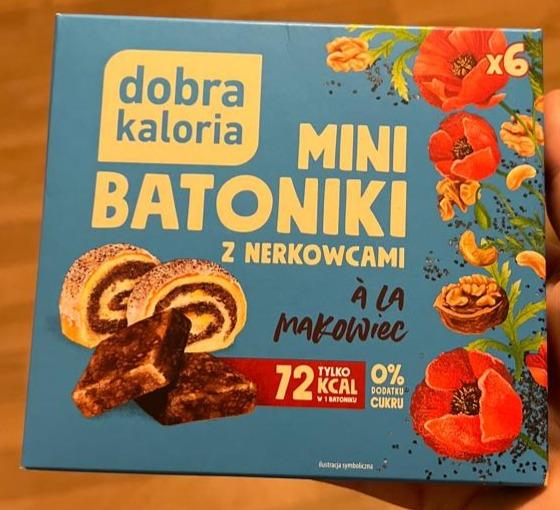 Zdjęcia - Mini batoniki z nerkowcami à la makowiec Dobra Kaloria