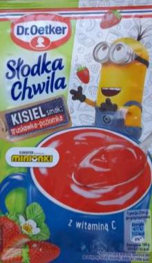 Zdjęcia - Dr. Oetker Słodka Chwila Kisiel smak truskawka-poziomka 29 g