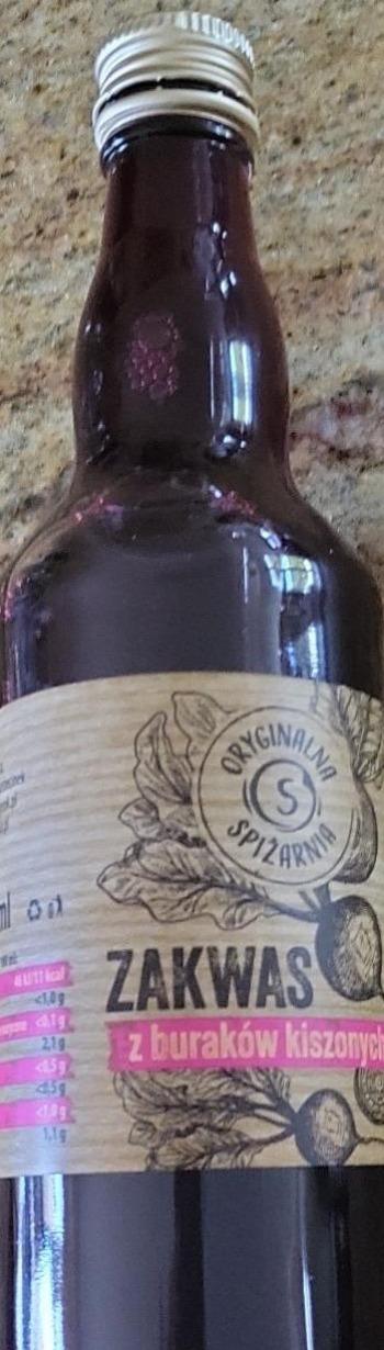 Zdjęcia - Zakwas z buraków kiszonych Oryginalna spiżarnia