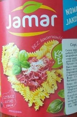 Zdjęcia - Jamar Sos do makaronu 520 g